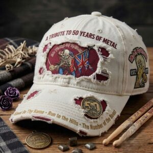 Iron Maiden 50th Anniversary Cap 1