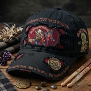 Iron Maiden 50th Anniversary Cap 2