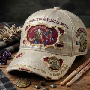Iron Maiden 50th Anniversary Cap 3