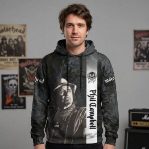 Phil Campbell The Legend 3D Hoodie 2
