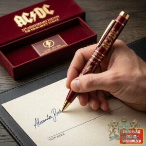 AC/DC 53rd Anniversary For Those About To Rock Personalized Pen