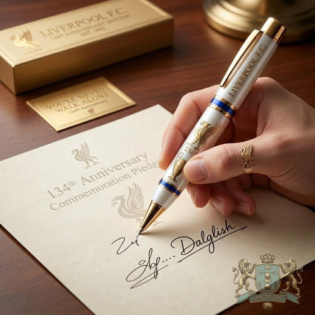 Liverpool F.C. 134th Anniversary Edition Pen - Detail View