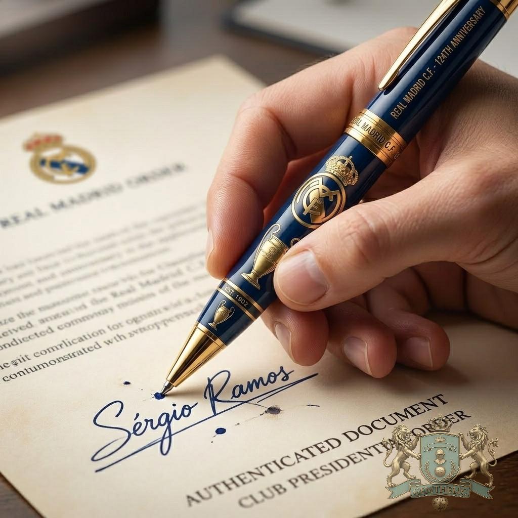 Real Madrid C.F. 124th Anniversary 1902-2026 Pen - Detail View