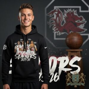 South Carolina Gamecocks Women's Basketball Seniors 2025-26 Hoodie