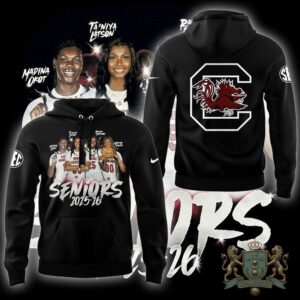 South Carolina Gamecocks Women's Basketball Seniors 2025-26 Hoodie