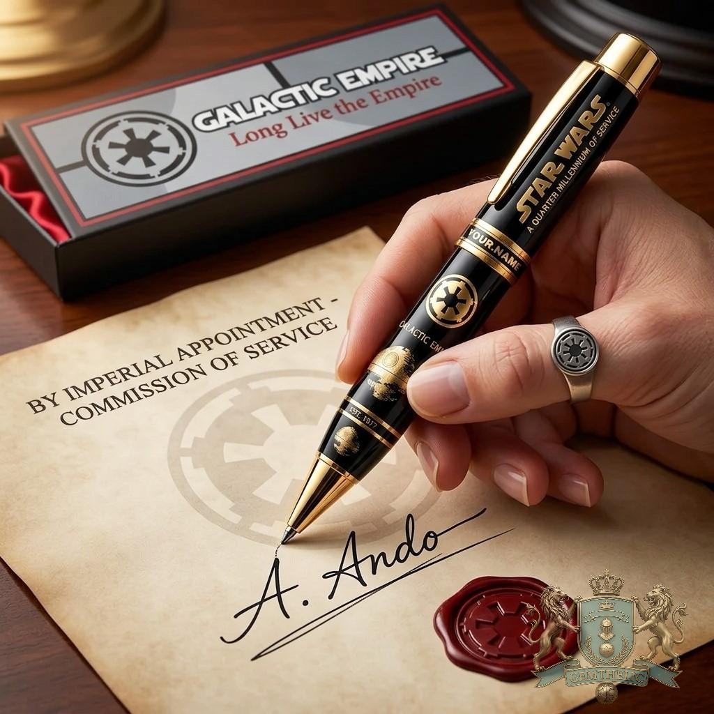 Star Wars Galactic Empire Long Live The Empire Personalized Pen - Detail View