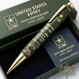 United States Army 250th Anniversary 1775-2025 Pen