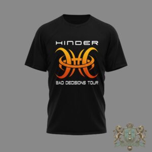 Hinder Bad Decisions Tour 2026 T-Shirt