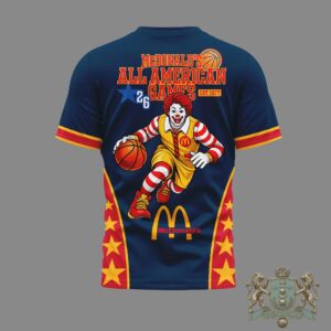 McDonald's All American Games Ronald McDonald Basketball Jersey