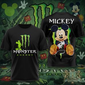 Mickey Mouse Monster Energy T-Shirt