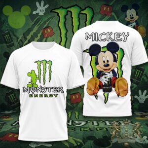 Mickey Mouse Monster Energy T-Shirt