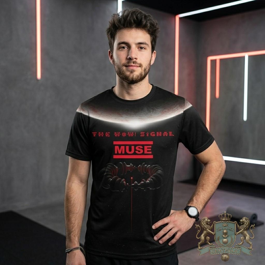 Muse The Wow! Signal North American Tour T-Shirt - Detail View