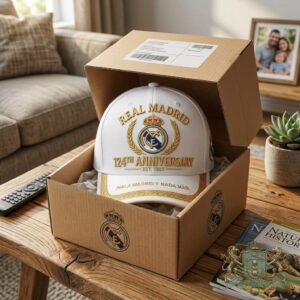 Real Madrid 124th Anniversary Hala Madrid y Nada Mas Cap