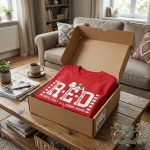 Snoopy RED Friday Remember Everyone Deployed Military T-Shirt