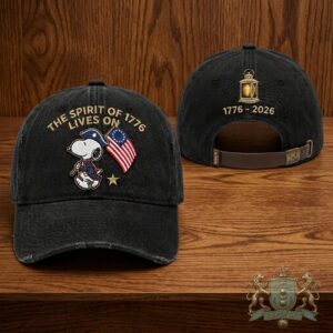 20260402 snoopy the spirit of 1776 lives on 1776 2026 baseball cap 4