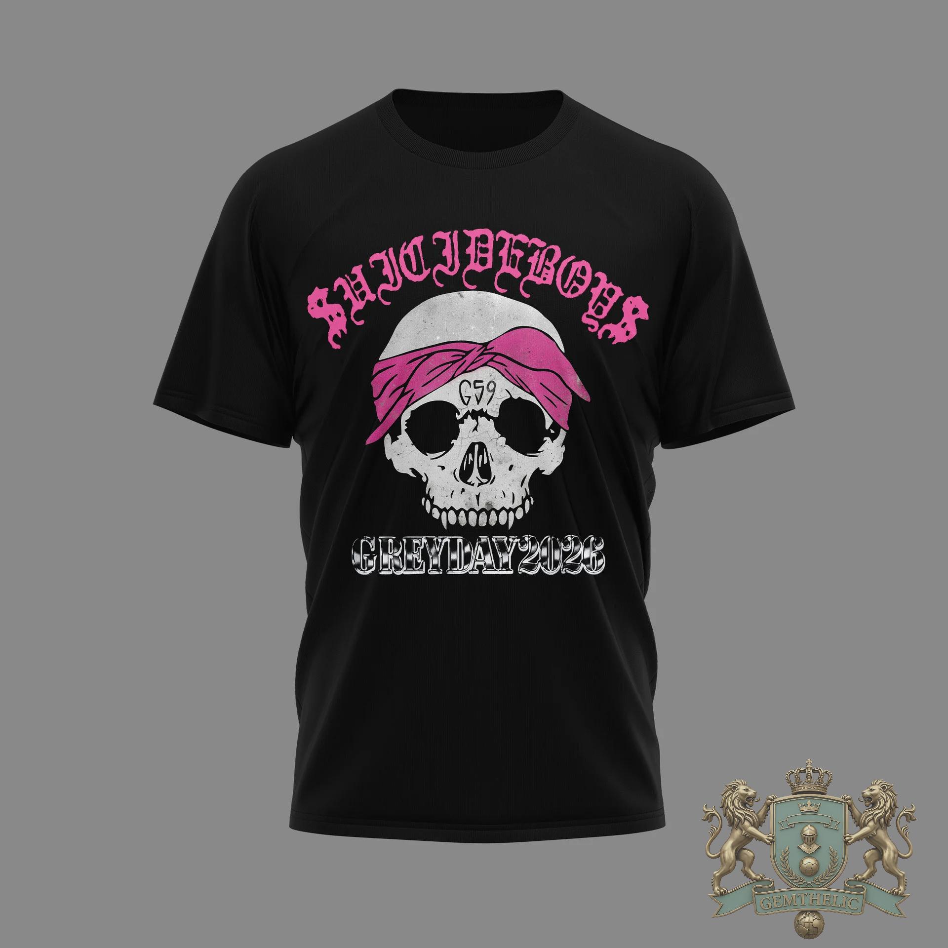 Suicideboys Grey Day 2026 Tour T-Shirt - Detail View