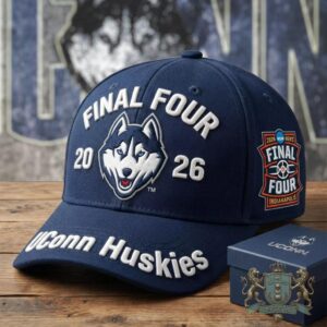 UConn Huskies 2026 NCAA Men's Final Four Indianapolis Cap