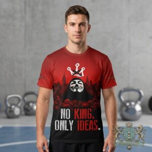 V for Vendetta No King Only Ideas 3D T-Shirt