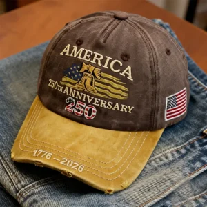America 250th Anniversary 1776-2026 Baseball Cap