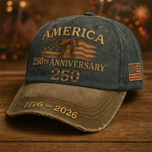 America 250th Anniversary 1776-2026 Baseball Cap
