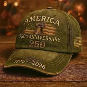 America 250th Anniversary 1776-2026 Baseball Cap