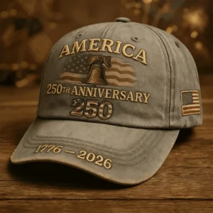 America 250th Anniversary 1776-2026 Baseball Cap