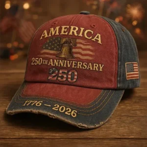America 250th Anniversary 1776-2026 Baseball Cap