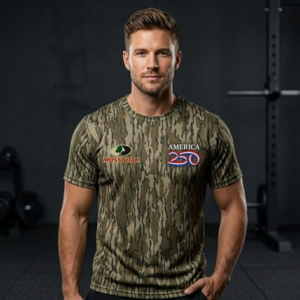 America 250th Anniversary Turkey Hunting Mossy Oak T-Shirt