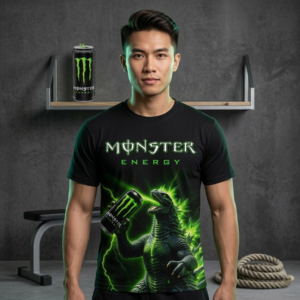 Godzilla Powered by Monster Energy T-Shirt