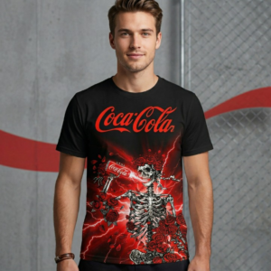 Grateful Dead Coca-Cola Steal Your Face T-Shirt
