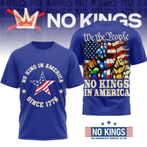 No Kings In America We The People Since 1776 T-Shirt