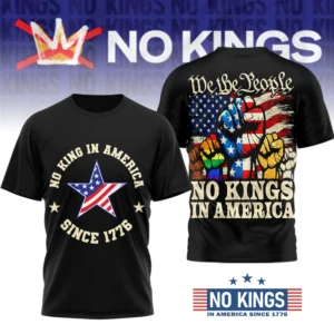 No Kings In America We The People Since 1776 T-Shirt