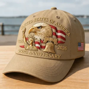United States of America 250th Anniversary 1776-2026 Cap