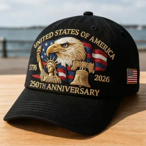 United States of America 250th Anniversary 1776-2026 Cap
