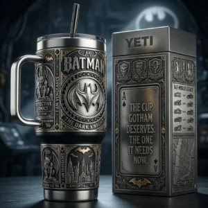 Batman The Dark Knight Legacy Est 1939 Tumbler Cup