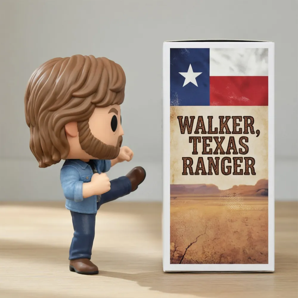 Chuck Norris Legends The Final Roundhouse Edition Funko Pop Figure - Detail View