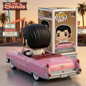 Elvis Presley Pink Cadillac Funko Pop! Ride 118