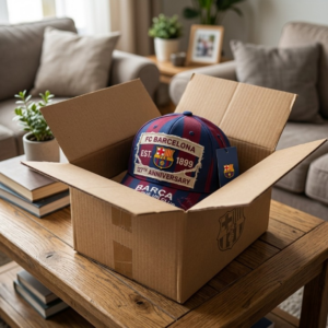 FC Barcelona 127th Anniversary Més Que Un Club Baseball Cap