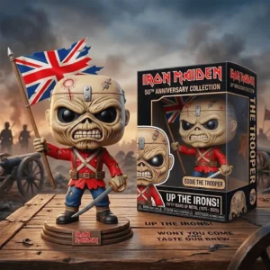 Iron Maiden 50th Anniversary The Trooper Collectible Figure