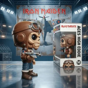 Iron Maiden Aces High Eddie 50th Anniversary Funko Pop Vinyl Figure