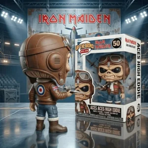 Iron Maiden Aces High Eddie 50th Anniversary Funko Pop Vinyl Figure