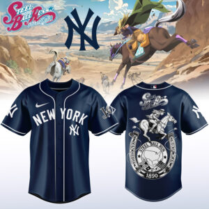 Los Angeles Dodgers JoJo's Bizarre Adventure Steel Ball Run Baseball Jersey