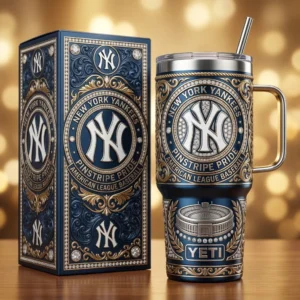 New York Yankees Pinstripe Pride American League Baseball Tumbler