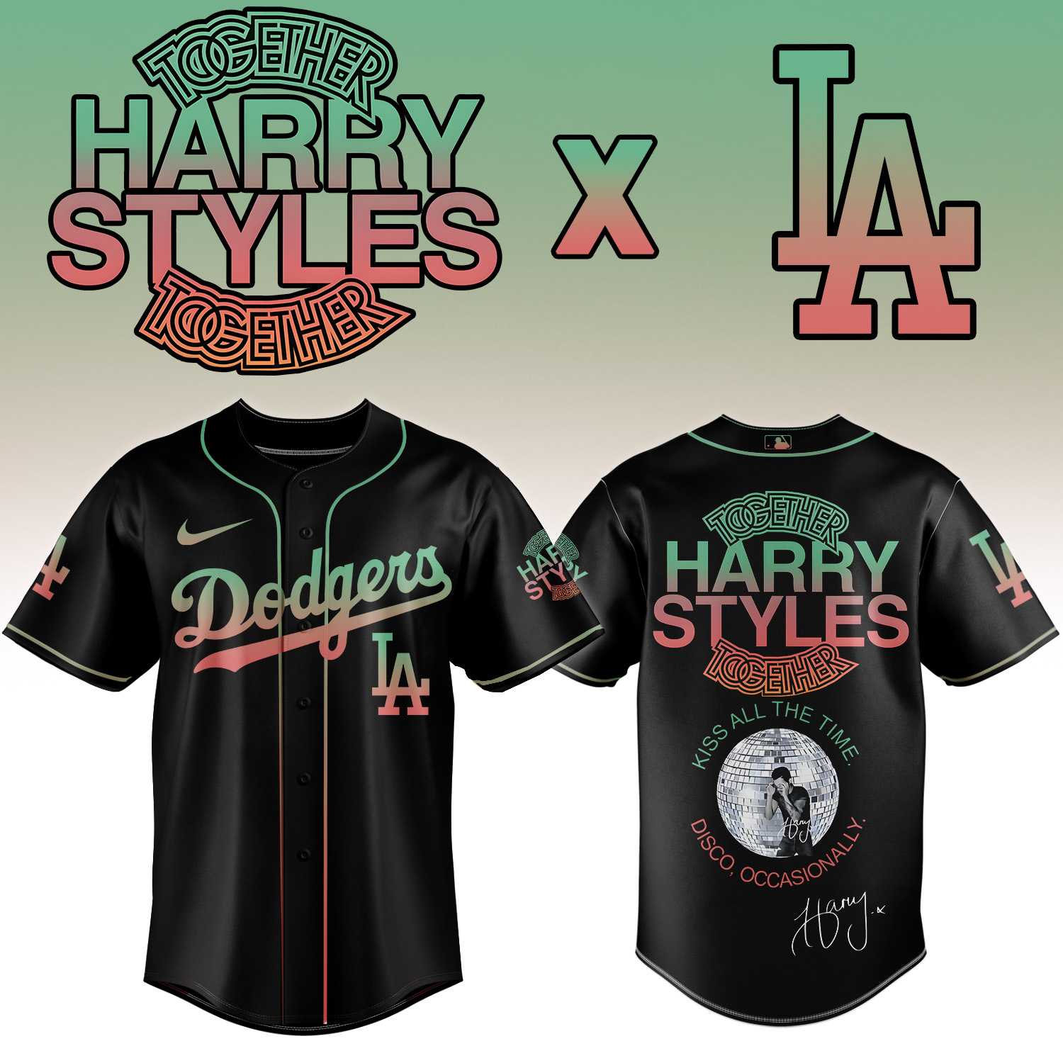 Steve Aoki x New York Yankees Dim Mak 3.0 Tour Baseball Jersey - Front View