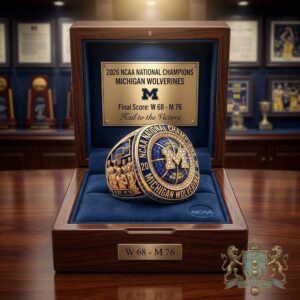 Michigan Wolverines 1989 NCAA National Championship Ring