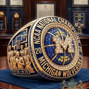 Michigan Wolverines 1989 NCAA National Championship Ring