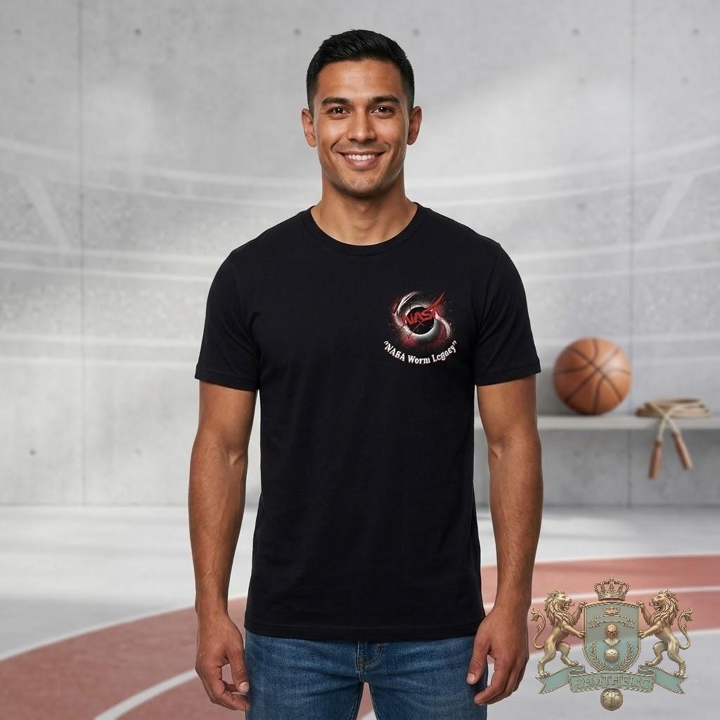 NASA Worm Legacy T-Shirt - Front View