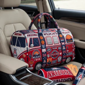 Arizona Wildcats Basketball Quilted Duffel Bag