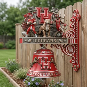 Houston Cougars Victory Wall Bell