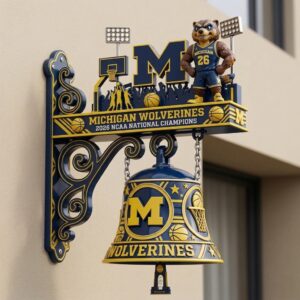 Michigan Wolverines 2026 NCAA National Champions Wall Bell